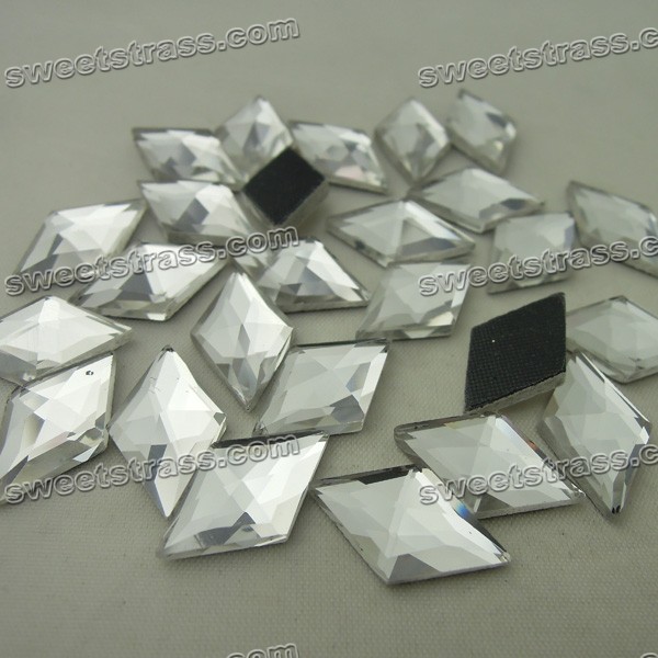 Crystal Diamond Shaped Flat Back Rhinestones Wholesale