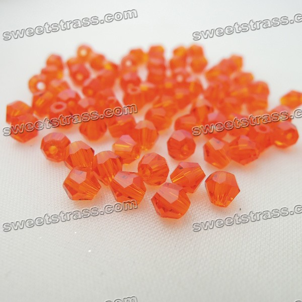 4mm Bicone Crystals Beads For Clothing - Hyacinth