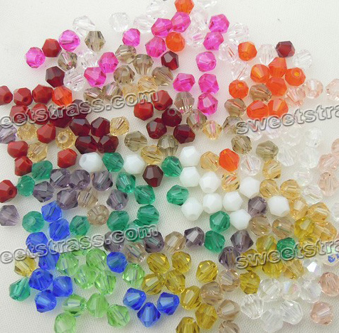 Loose Bicone Glass Beads Wholesale Online