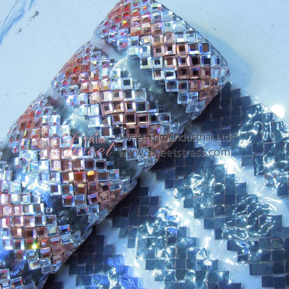 Hot Fix Glass Stone Rhinestone Crystal Sheet Roll Wholesale
