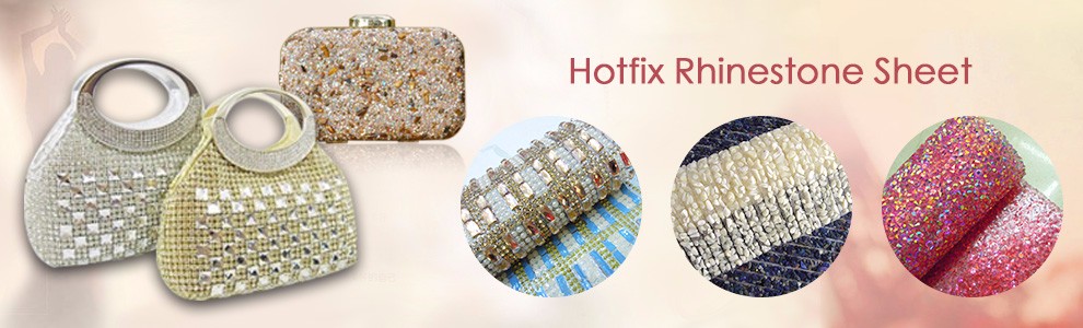 Hotfix resin stone adhesive strass rhinestone sheet for clothing bag shoes