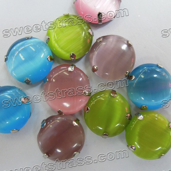 Sew On Acrylic Gems Montee Beads-Round