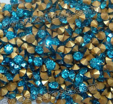 SS18 Blue Zircon 888 Asfour Crystal Chaton