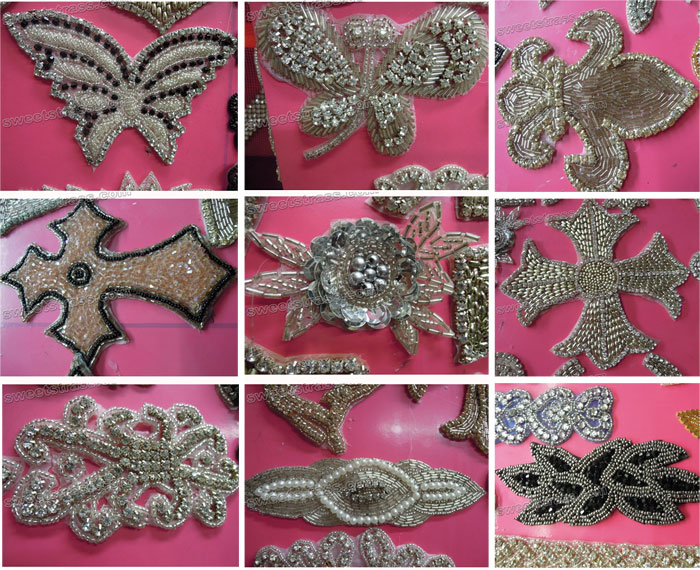 Crystal Embellishments Applique Strass