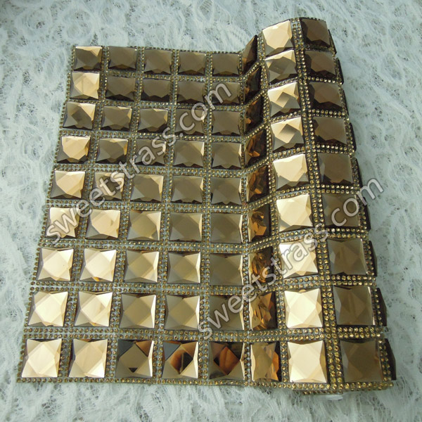 24*40 Adhesive Strass Gemstone Sticker China Manufacturer